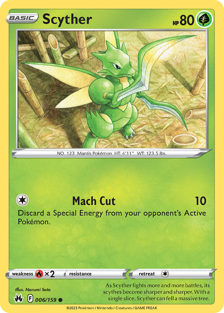 Scyther - 006/159 - Scroll and Circuit Games